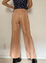Load image into Gallery viewer, Vintage 24&quot; 70&#39;s high waisted tennis embroidered  pants