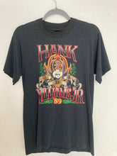 Load image into Gallery viewer, Vintage 1989 Hank William Jr.  tour  tee 50/50