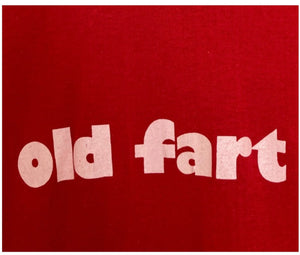 Vintage 80's Old Fart tee