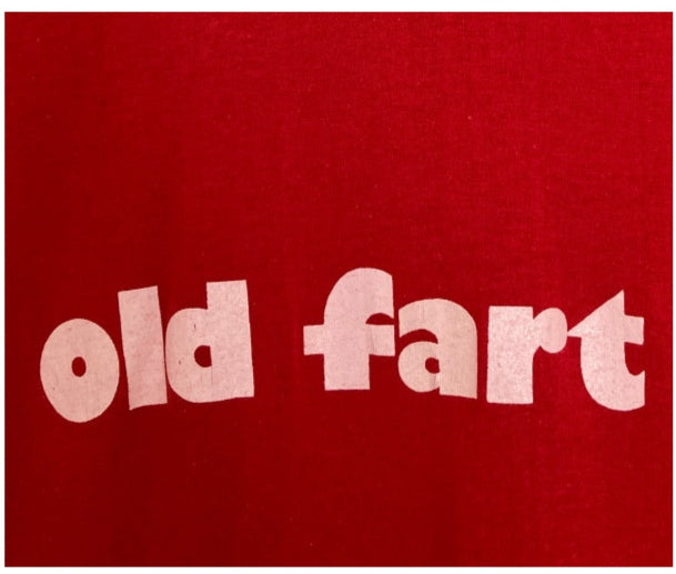 Vintage 80's Old Fart tee