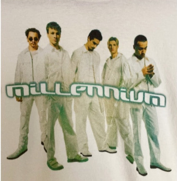 Vintage Backstreet Boys Millennium music band tee