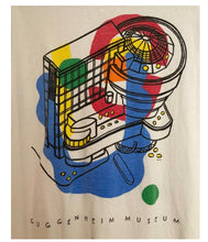 Load image into Gallery viewer, Vintage 90's Guggenheim Museum NYC New York art tee