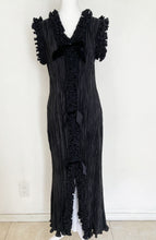 Load image into Gallery viewer, FREE SHIPPING: Pleated ruffle maxi dress