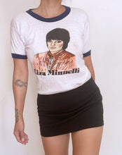 Load image into Gallery viewer, RARE Vintage LIZA MINNELLI ringer tee
