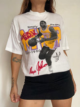 Load image into Gallery viewer, Vintage 90&#39;s Magic Johnson Lakers MVP tee