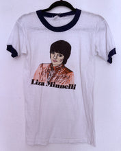 Load image into Gallery viewer, RARE Vintage LIZA MINNELLI ringer tee