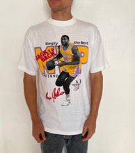 Load image into Gallery viewer, Vintage 90&#39;s Magic Johnson Lakers MVP tee