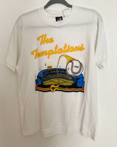 Vintage 1988 The Temptations live in concert tee tshirt