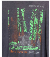 Load image into Gallery viewer, L/XL Vintage Christ School Here There Be Dragons tee