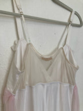 Load image into Gallery viewer, Vintage 80's 90's ruffle rose bud maxi dress