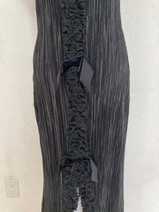 FREE SHIPPING: Pleated ruffle maxi dress