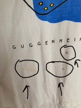 Load image into Gallery viewer, Vintage 90's Guggenheim Museum NYC New York art tee