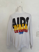 Load image into Gallery viewer, Vintage 1992 Aids Walk Los Angeles crewneck