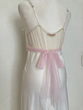 Load image into Gallery viewer, Vintage 80's 90's ruffle rose bud maxi dress
