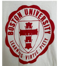 Load image into Gallery viewer, L/XL Vintage Boston University tee