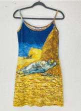 Load image into Gallery viewer, Vintage VAN GOGH painting all over print  dress