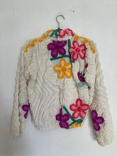 Load image into Gallery viewer, Vintage DAMZE SAN DIEGO chenille zip up jacket