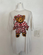 Load image into Gallery viewer, L/XL Vintage &nbsp;Squeeze Here Teddy Bear tee