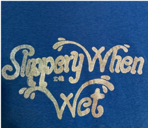 Vintage 70's Slippery When Wet tee