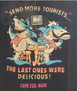 Vintage Send More Tourists tee tshirt 50/50