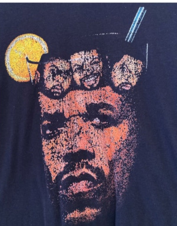 Vintage Ice T Ice Cube funny parody tee 50/50