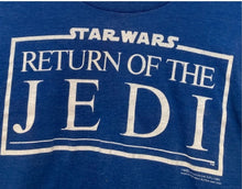 Load image into Gallery viewer, XS/S Vintage 1983 Return Of The Jedi Star Wars baby tee  50/50