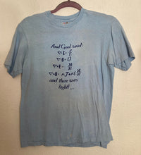 Load image into Gallery viewer, Vintage God Said And There Was Light tee
