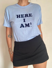 Load image into Gallery viewer, Vintage 70&#39;s Here I Am tee  50/50