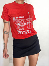 Load image into Gallery viewer, Vintage 80&#39;s If It Ain&#39;t Bluegrass It&#39;s Ain&#39;t Music jazz tee 50/50