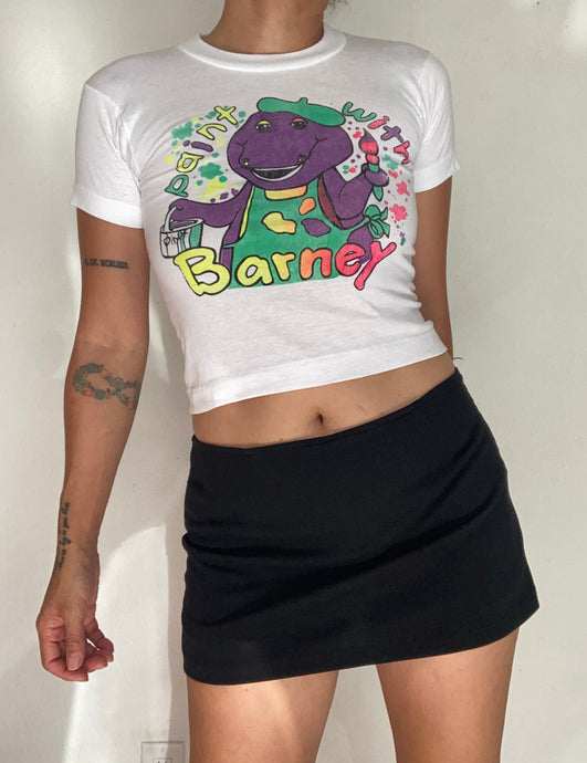 Vintage XXS/XS Barney and Friends tee