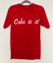 Load image into Gallery viewer, Vintage 80&#39;s Coke Is It Coca Cola tee 50/50
