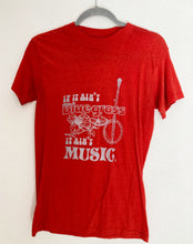 Load image into Gallery viewer, Vintage 80&#39;s If It Ain&#39;t Bluegrass It&#39;s Ain&#39;t Music jazz tee 50/50