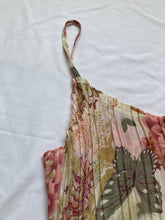 Load image into Gallery viewer, Y2K pleated floral flower print camisole top