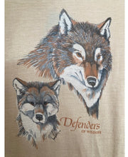 Load image into Gallery viewer, Vintage Wolf Defenders Of Wildlife tee