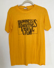 Load image into Gallery viewer, Vintage 1982 Happiness Is Positie Cash Flow tshirt 50/50