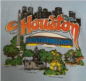 Vintage 1984 XS/S Houston Texas tee  50/50