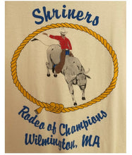 Load image into Gallery viewer, Vintage Shriners Rodeo of Champions Wilmington Washington Ghost Town tee