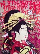 Load image into Gallery viewer, Vintage Y2K Japanese art print baby tee top