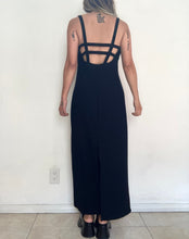 Load image into Gallery viewer, Vintage 90&#39;s open back cage maxi dress