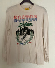 Load image into Gallery viewer, Vintage 1986 Boston Marathon long sleeve  tshirt