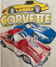 Load image into Gallery viewer, Vintage 80&#39;s Corvette Classic car  t-shirt