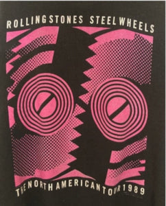 Vintage 1989 Rolling Stones Steel Wheels North American Tour crewneck