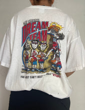Load image into Gallery viewer, Vintage AIR JESUS Dream Team Basketball NBA parody distressed tee
