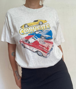 Vintage 80's Corvette Classic car  t-shirt