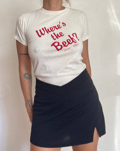 Vintage 1984 Wendy's Where is The Beef tshirt 50/50
