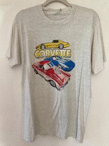 Vintage 80's Corvette Classic car  t-shirt