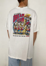 Load image into Gallery viewer, Vintage AIR JESUS Dream Team Basketball NBA parody distressed tee