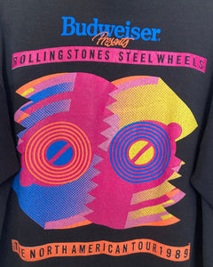 Vintage 1989 Rolling Stones Steel Wheels North American Tour crewneck