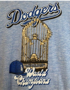 Vintage XS/S 1988 LA Dodgers ringer tee tshirt 50/50