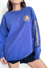 Load image into Gallery viewer, Vintage 1995 Boston Marathon Adidas long sleeve tee